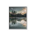 Picture of Cottage Lake _GroupedProduct_Rectangle_Portrait_Photography _GroupedProduct_Rectangle_Portrait_Canvas_Framed_