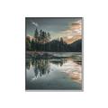Picture of Cottage Lake _GroupedProduct_Rectangle_Portrait_Photography _GroupedProduct_Rectangle_Portrait_Canvas_Framed_