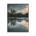 Picture of Cottage Lake _GroupedProduct_Rectangle_Portrait_Photography _GroupedProduct_Rectangle_Portrait_Canvas_Framed_