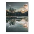 Picture of Cottage Lake _GroupedProduct_Rectangle_Portrait_Photography _GroupedProduct_Rectangle_Portrait_Canvas_Framed_