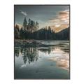Picture of Cottage Lake _GroupedProduct_Rectangle_Portrait_Photography _GroupedProduct_Rectangle_Portrait_Canvas_Framed_