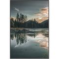 Picture of Cottage Lake _GroupedProduct_Rectangle_Portrait_Photography _GroupedProduct_Rectangle_Portrait_Canvas_Framed_