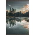 Picture of Cottage Lake _GroupedProduct_Rectangle_Portrait_Photography _GroupedProduct_Rectangle_Portrait_Canvas_Framed_