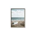 Picture of Beach Boat _GroupedProduct_Rectangle_Portrait_Photography _GroupedProduct_Rectangle_Portrait_Canvas_Framed_