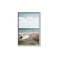 Picture of Beach Boat _GroupedProduct_Rectangle_Portrait_Photography _GroupedProduct_Rectangle_Portrait_Canvas_Framed_