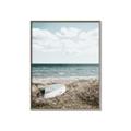 Picture of Beach Boat _GroupedProduct_Rectangle_Portrait_Photography _GroupedProduct_Rectangle_Portrait_Canvas_Framed_