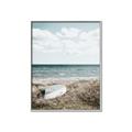 Picture of Beach Boat _GroupedProduct_Rectangle_Portrait_Photography _GroupedProduct_Rectangle_Portrait_Canvas_Framed_