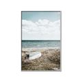 Picture of Beach Boat _GroupedProduct_Rectangle_Portrait_Photography _GroupedProduct_Rectangle_Portrait_Canvas_Framed_