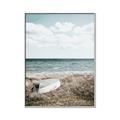 Picture of Beach Boat _GroupedProduct_Rectangle_Portrait_Photography _GroupedProduct_Rectangle_Portrait_Canvas_Framed_
