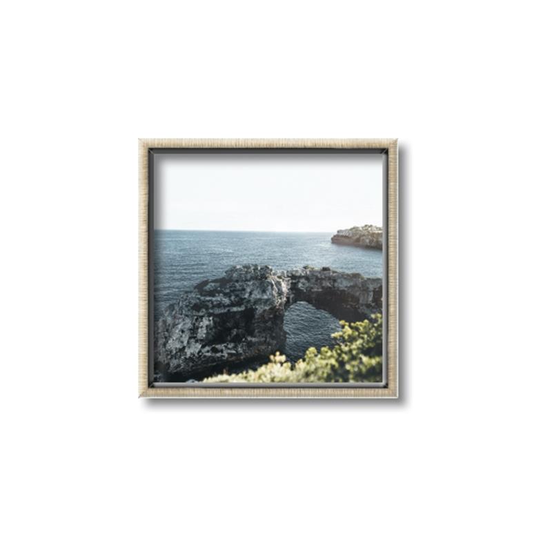 Picture of Beautiful Blue Ocean _GroupedProduct_Square_Photography _GroupedProduct_Square_Canvas_Framed_
