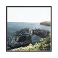 Picture of Beautiful Blue Ocean _GroupedProduct_Square_Photography _GroupedProduct_Square_Canvas_Framed_