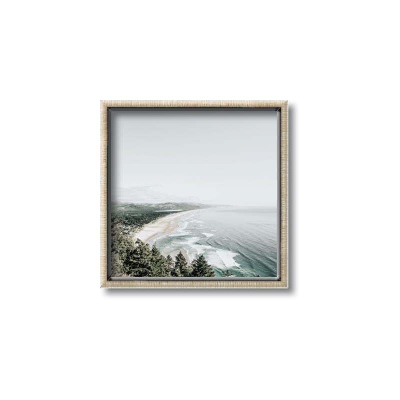 Picture of Shoreline Bliss _GroupedProduct_Square_Photography _GroupedProduct_Square_Canvas_Framed_