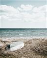 Picture of Beach Boat _GroupedProduct_Rectangle_Portrait_Photography _GroupedProduct_Rectangle_Portrait_Unframed_Print_Only_