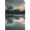 Picture of Cottage Lake _GroupedProduct_Rectangle_Portrait_Photography _GroupedProduct_Rectangle_Portrait_Unframed_Print_Only_