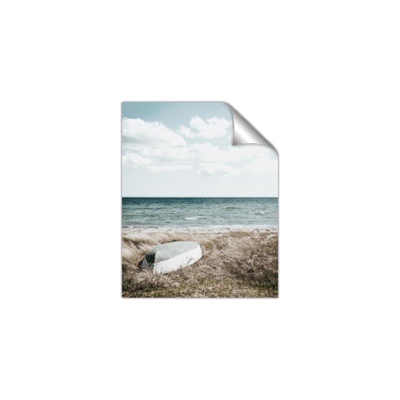 Picture of Beach Boat _GroupedProduct_Rectangle_Portrait_Photography _GroupedProduct_Rectangle_Portrait_Unframed_Print_Only_