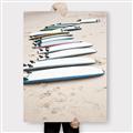 Picture of Line up the Boards _GroupedProduct_Rectangle_Portrait_Photography _GroupedProduct_Rectangle_Portrait_Canvas_