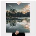 Picture of Cottage Lake _GroupedProduct_Rectangle_Portrait_Photography _GroupedProduct_Rectangle_Portrait_Canvas_