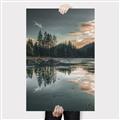 Picture of Cottage Lake _GroupedProduct_Rectangle_Portrait_Photography _GroupedProduct_Rectangle_Portrait_Canvas_