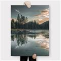 Picture of Cottage Lake _GroupedProduct_Rectangle_Portrait_Photography _GroupedProduct_Rectangle_Portrait_Canvas_