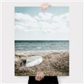 Picture of Beach Boat _GroupedProduct_Rectangle_Portrait_Photography _GroupedProduct_Rectangle_Portrait_Canvas_