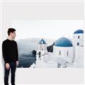 Picture of Sweet Santorini _GroupedProduct_Rectangle_Landscape_Photography _GroupedProduct_Rectangle_Landscape_Canvas_