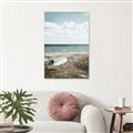 Picture of Beach Boat _GroupedProduct_Rectangle_Portrait_Photography _GroupedProduct_Rectangle_Portrait_Canvas_