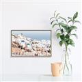 Picture of Santorini Homes _GroupedProduct_Rectangle_Landscape_Photography _GroupedProduct_Rectangle_Landscape_Canvas_Framed_