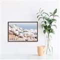 Picture of Santorini Homes _GroupedProduct_Rectangle_Landscape_Photography _GroupedProduct_Rectangle_Landscape_Canvas_Framed_
