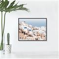 Picture of Santorini Homes _GroupedProduct_Rectangle_Landscape_Photography _GroupedProduct_Rectangle_Landscape_Canvas_Framed_