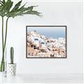 Picture of Santorini Homes _GroupedProduct_Rectangle_Landscape_Photography _GroupedProduct_Rectangle_Landscape_Canvas_Framed_