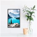 Picture of Clearest Waters _GroupedProduct_Rectangle_Portrait_Photography _GroupedProduct_Rectangle_Portrait_Canvas_Framed_