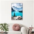 Picture of Clearest Waters _GroupedProduct_Rectangle_Portrait_Photography _GroupedProduct_Rectangle_Portrait_Canvas_Framed_