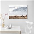 Picture of Wild Horses _GroupedProduct_Rectangle_Landscape_Photography _GroupedProduct_Rectangle_Landscape_Canvas_Framed_