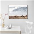 Picture of Wild Horses _GroupedProduct_Rectangle_Landscape_Photography _GroupedProduct_Rectangle_Landscape_Canvas_Framed_