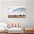 Picture of Wild Horses _GroupedProduct_Rectangle_Landscape_Photography _GroupedProduct_Rectangle_Landscape_Canvas_Framed_
