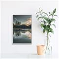 Picture of Cottage Lake _GroupedProduct_Rectangle_Portrait_Photography _GroupedProduct_Rectangle_Portrait_Canvas_Framed_