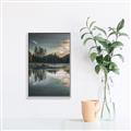 Picture of Cottage Lake _GroupedProduct_Rectangle_Portrait_Photography _GroupedProduct_Rectangle_Portrait_Canvas_Framed_