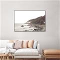 Picture of Rocky Ocean Shore _GroupedProduct_Rectangle_Landscape_Photography _GroupedProduct_Rectangle_Landscape_Canvas_Framed_