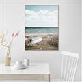Picture of Beach Boat _GroupedProduct_Rectangle_Portrait_Photography _GroupedProduct_Rectangle_Portrait_Canvas_Framed_