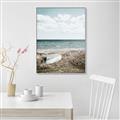 Picture of Beach Boat _GroupedProduct_Rectangle_Portrait_Photography _GroupedProduct_Rectangle_Portrait_Canvas_Framed_
