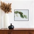 Picture of Spring Dew Leaves _GroupedProduct_Rectangle_Landscape_Photography _GroupedProduct_Rectangle_Landscape_Canvas_Framed_