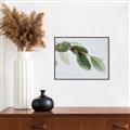 Picture of Spring Dew Leaves _GroupedProduct_Rectangle_Landscape_Photography _GroupedProduct_Rectangle_Landscape_Canvas_Framed_