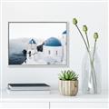 Picture of Sweet Santorini _GroupedProduct_Rectangle_Landscape_Photography _GroupedProduct_Rectangle_Landscape_Canvas_Framed_