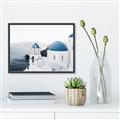 Picture of Sweet Santorini _GroupedProduct_Rectangle_Landscape_Photography _GroupedProduct_Rectangle_Landscape_Canvas_Framed_