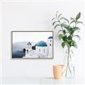 Picture of Sweet Santorini _GroupedProduct_Rectangle_Landscape_Photography _GroupedProduct_Rectangle_Landscape_Canvas_Framed_