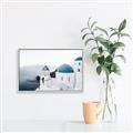 Picture of Sweet Santorini _GroupedProduct_Rectangle_Landscape_Photography _GroupedProduct_Rectangle_Landscape_Canvas_Framed_