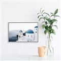 Picture of Sweet Santorini _GroupedProduct_Rectangle_Landscape_Photography _GroupedProduct_Rectangle_Landscape_Canvas_Framed_