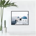 Picture of Sweet Santorini _GroupedProduct_Rectangle_Landscape_Photography _GroupedProduct_Rectangle_Landscape_Canvas_Framed_