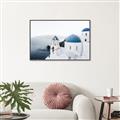 Picture of Sweet Santorini _GroupedProduct_Rectangle_Landscape_Photography _GroupedProduct_Rectangle_Landscape_Canvas_Framed_
