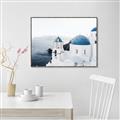 Picture of Sweet Santorini _GroupedProduct_Rectangle_Landscape_Photography _GroupedProduct_Rectangle_Landscape_Canvas_Framed_